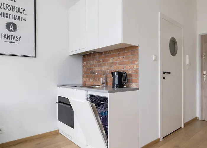 شقة Turquoise With Balcony & Air Conditioning By Renters كراكوفيا