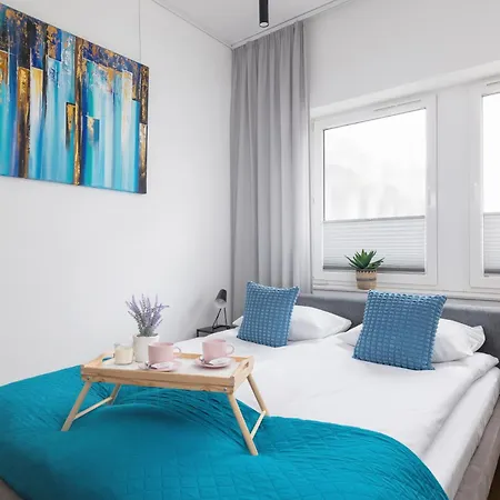 Apartament Turquoise With Balcony & Air Conditioning By Renters *