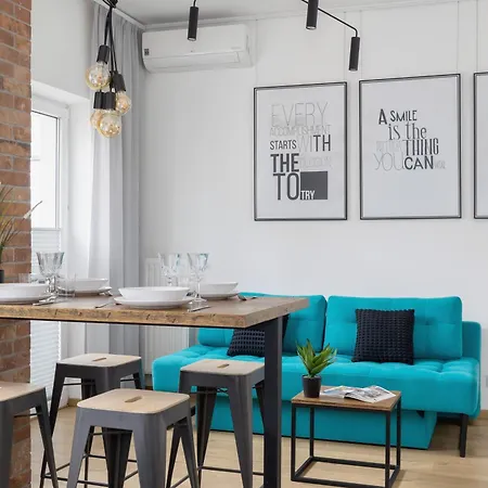 Apartament Turquoise With Balcony & Air Conditioning By Renters *